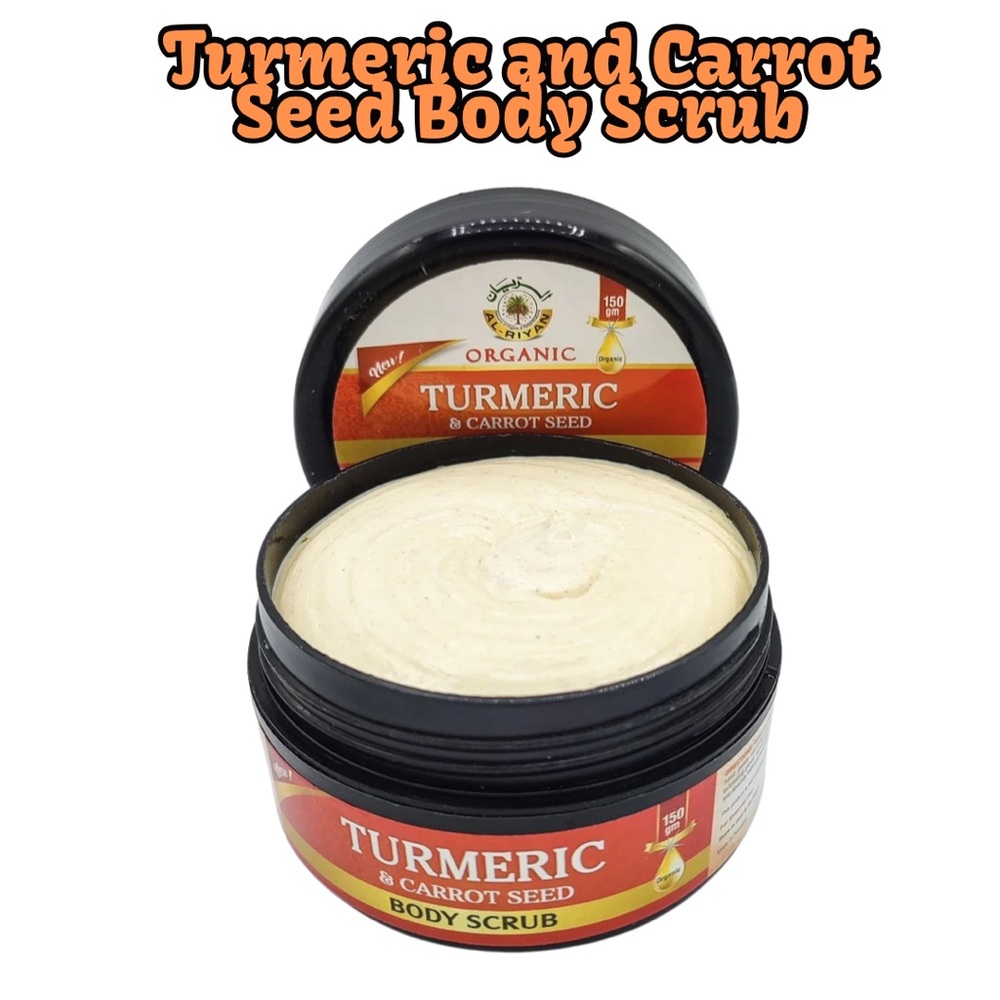 Cream Cleanser and Exfoliant with Turmeric